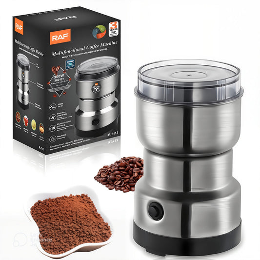 Electric Coffee & Spice Grinder – 300W Stainless Steel Multipurpose Machine