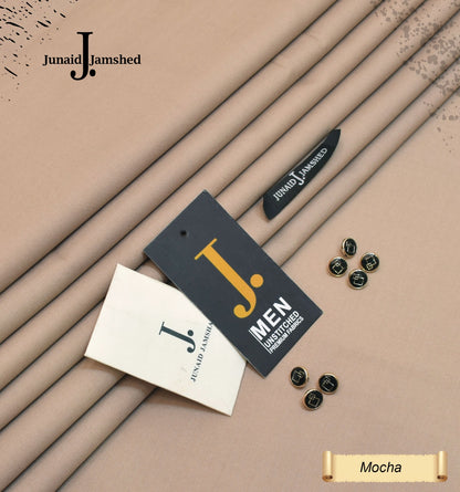 J. by Junaid Jamshed – Premium Wash & Wear Boski Fabric (Winter Collection – 21 Traditional Shades)