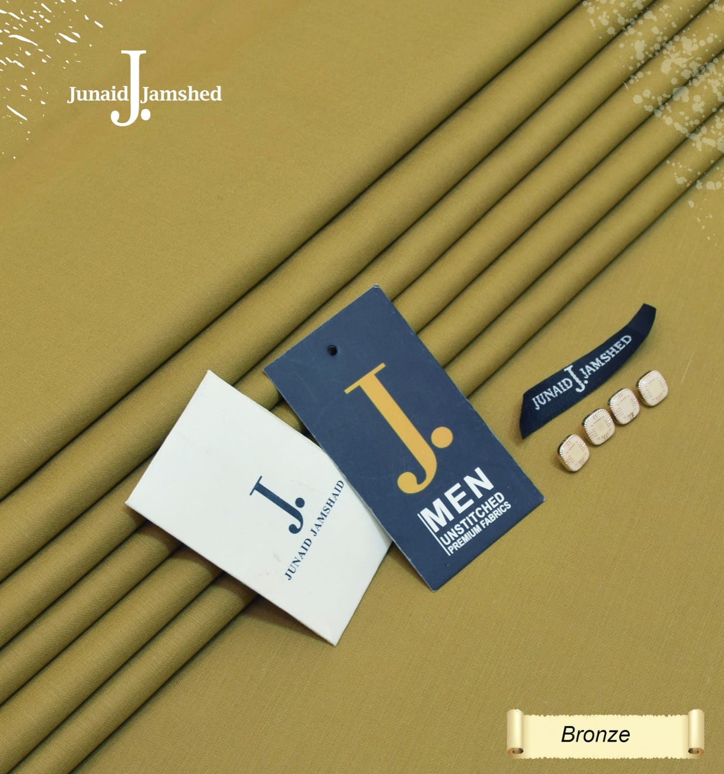 J. by Junaid Jamshed – Premium Wash & Wear Boski Fabric (Winter Collection – 21 Traditional Shades)