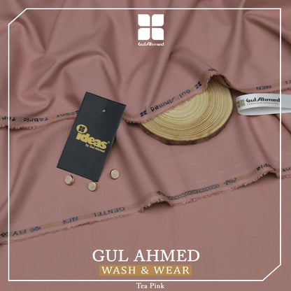 Gul Ahmed Men’s Luxury Summer Collection 2025 – Premium Wash & Wear Fabric (20 Colors)