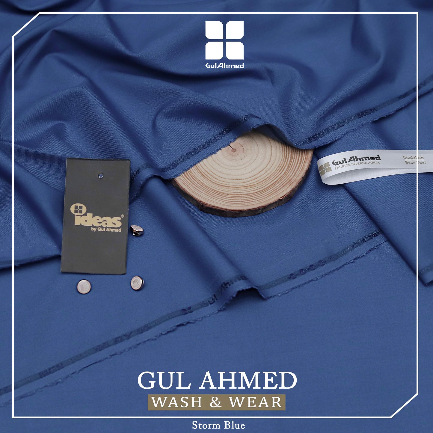 Gul Ahmed Men’s Luxury Summer Collection 2025 – Premium Wash & Wear Fabric (20 Colors)
