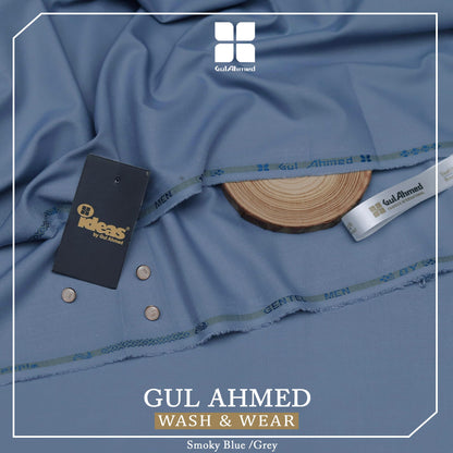 Gul Ahmed Men’s Luxury Summer Collection 2025 – Premium Wash & Wear Fabric (20 Colors)