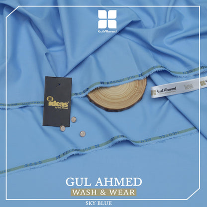 Gul Ahmed Men’s Luxury Summer Collection 2025 – Premium Wash & Wear Fabric (20 Colors)