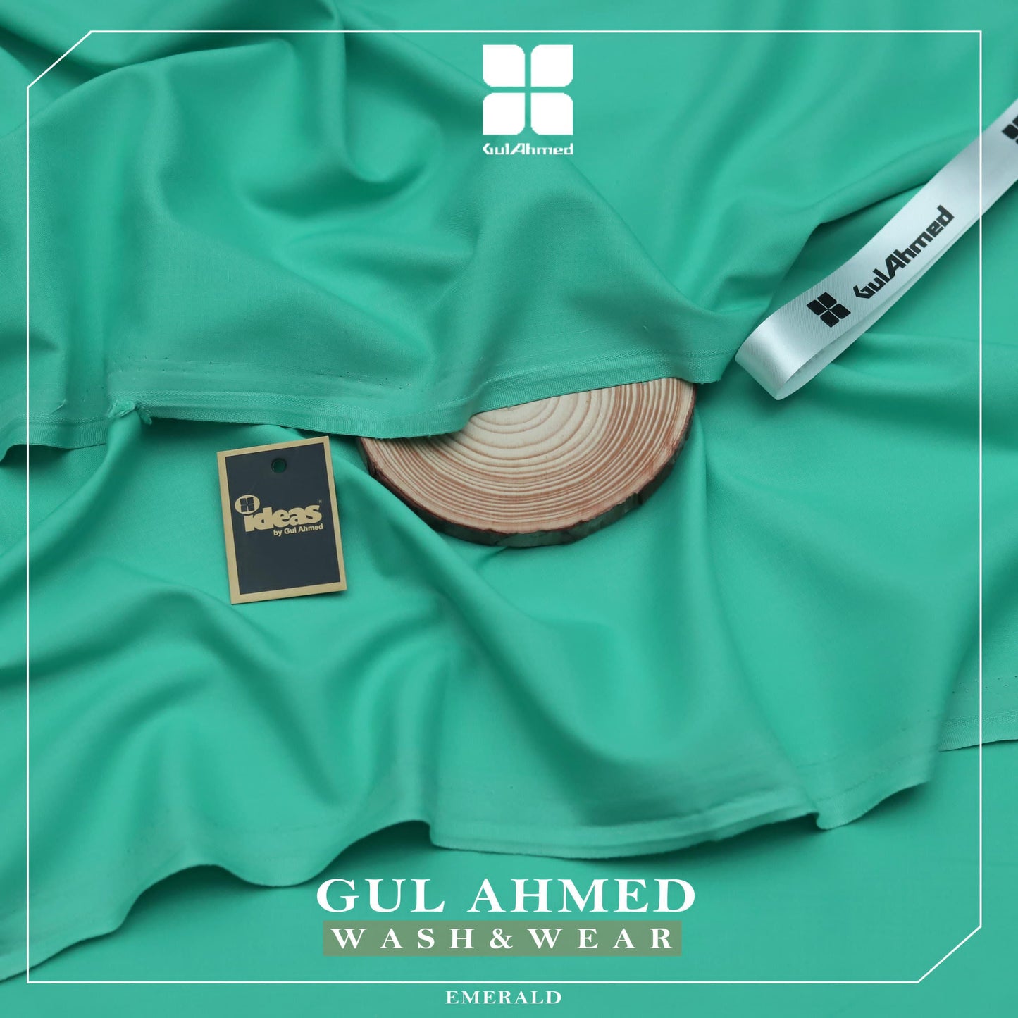 Gul Ahmed Men’s Luxury Summer Collection 2025 – Premium Wash & Wear Fabric (20 Colors)