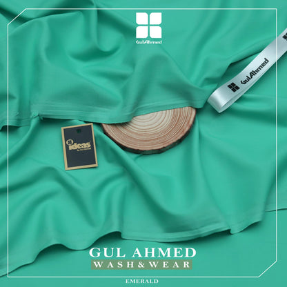 Gul Ahmed Men’s Luxury Summer Collection 2025 – Premium Wash & Wear Fabric (20 Colors)