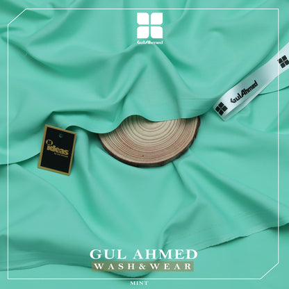 Gul Ahmed Men’s Luxury Summer Collection 2025 – Premium Wash & Wear Fabric (20 Colors)