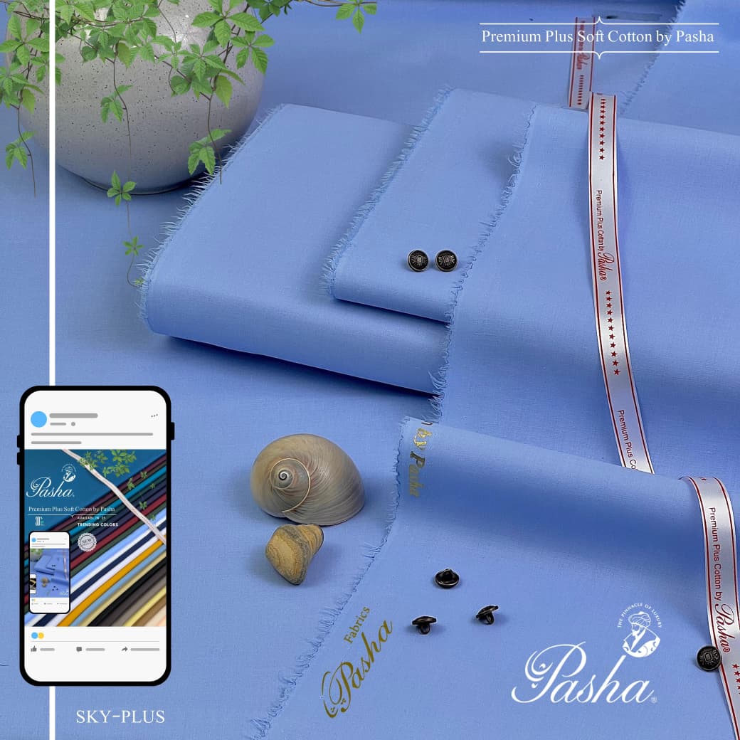 PASHA Brand – PREMIUM PLUS Soft Cotton Fabric (Summer Collection | 100% Pure Cotton)