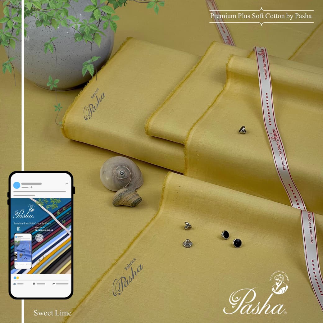 PASHA Brand – PREMIUM PLUS Soft Cotton Fabric (Summer Collection | 100% Pure Cotton)